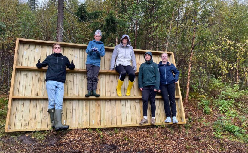 Åpning av frisbeegolfbanen i og ved Ålen skisenter