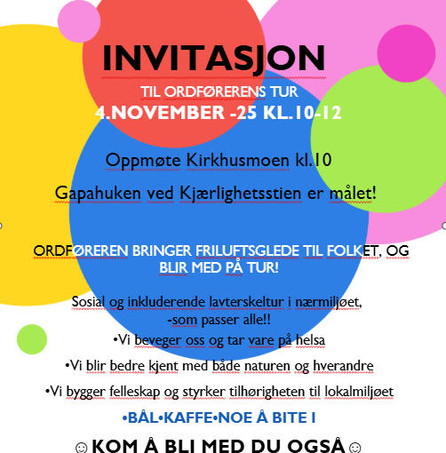 Friluftlivets år 2025 – Ordførerens tur