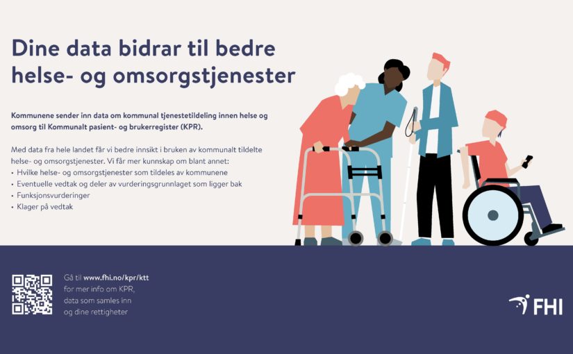 Informasjon om innsamling av data til Kommunalt pasient- og brukerregister (KPR)