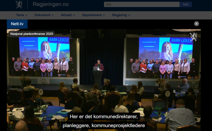 Bygdevekst og mulighetsdialog på nasjonal plankonferanse