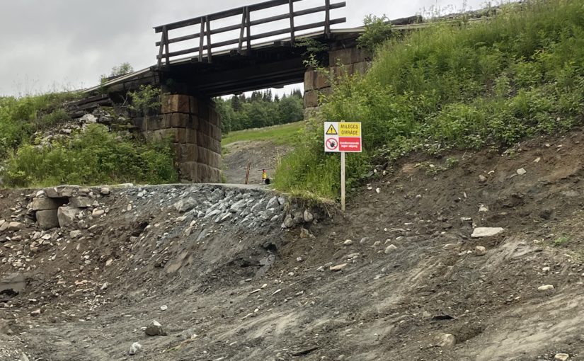 Døgnkontinuerlige arbeider i Bakkavegen i Ålen helgen 26.-29. juni