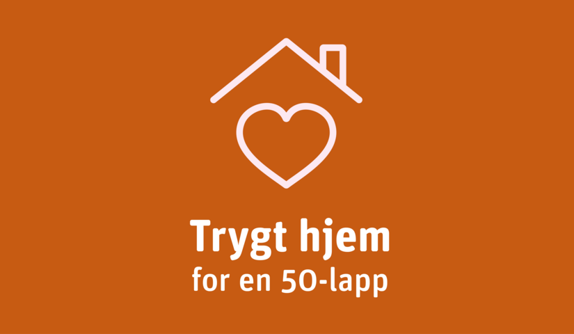Ny ordning for Trygt hjem for en 50-lapp